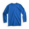 Blaues Langarmshirt
