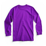 Lila Langarmshirt