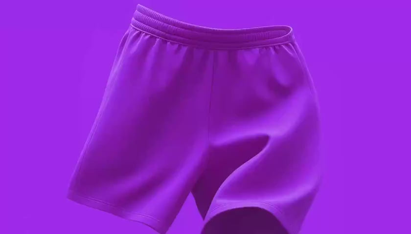 Shorts morados