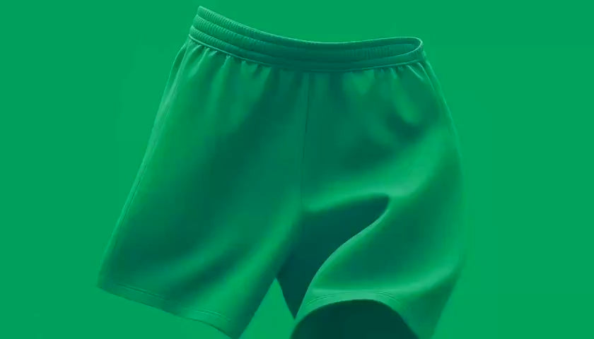 Green shorts