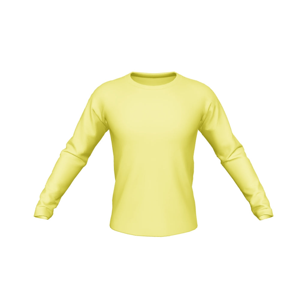 Gelbes Langarmshirt