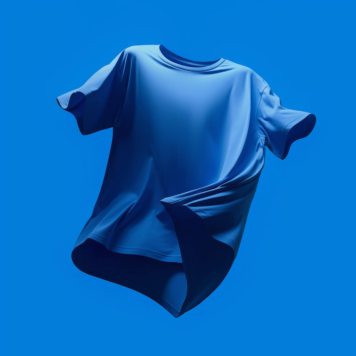 Blue short sleeve