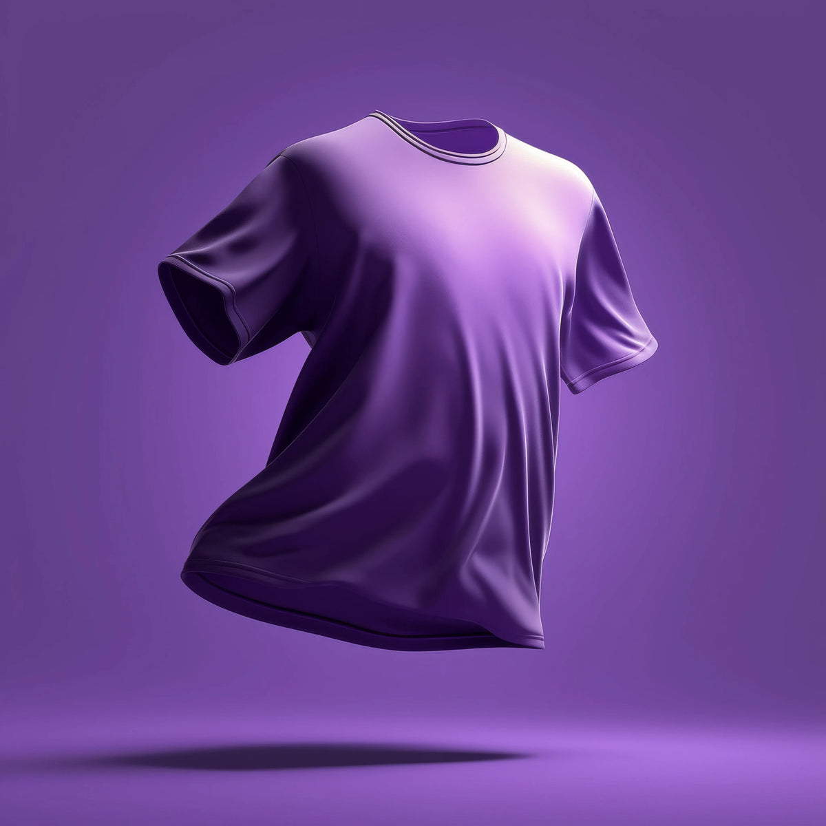 Purple short sleeve